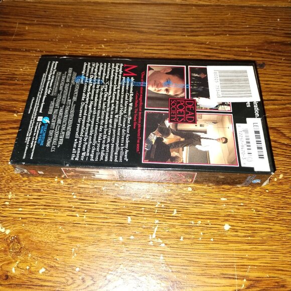 Dead Poets Society (VHS, 1995, unopened) Robin Williams - Picture 4 of 5